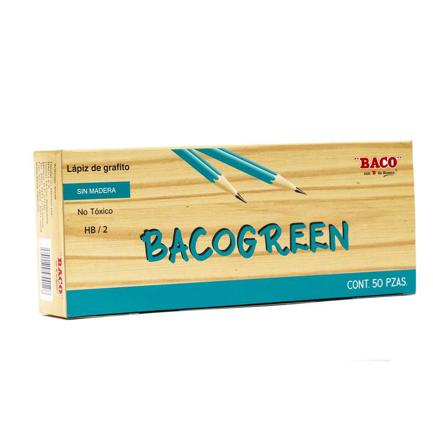 Lapiz Baco Verde C/50