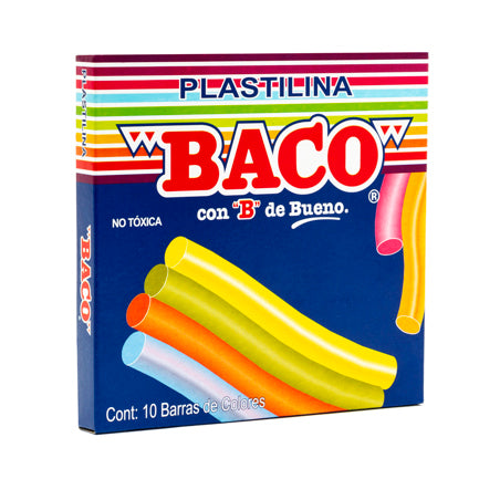 Plastilina Baco Barritas C/10