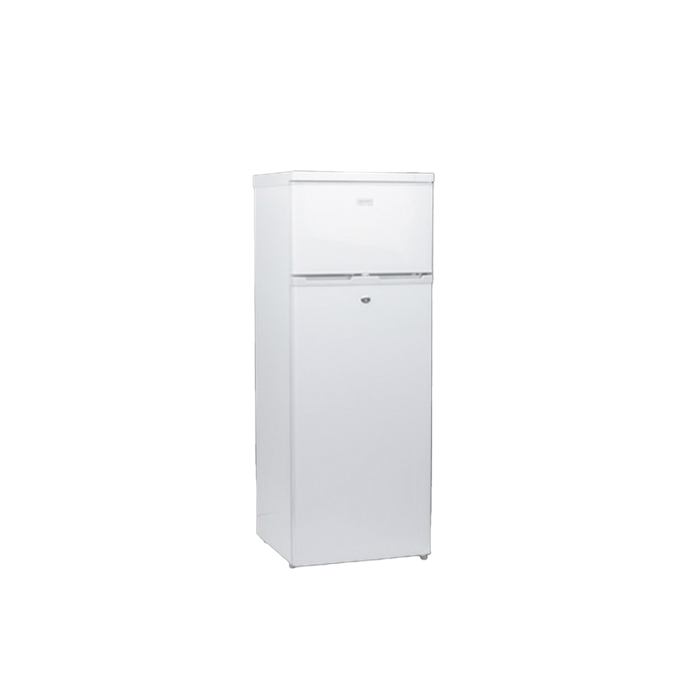 Refrigerador Solar Combinado 220L (7.7 ft³) - 12/24V, Alta Capacidad, Ideal para Operación Sin Red Eléctrica