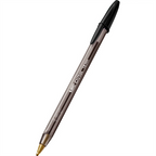 Bolígrafo Bic Cristal Intenso Punto Extra Grueso 1.6Mm Color Negro C/12 Pzas