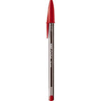 Bolígrafo Bic Cristal Intenso Punto Extra Grueso 1.6Mm Color Rojo C/12 Pzas