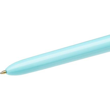 Bolígrafo Bic 4 Color Fun Punto Mediano 1.0Mm C/6 Pzas
