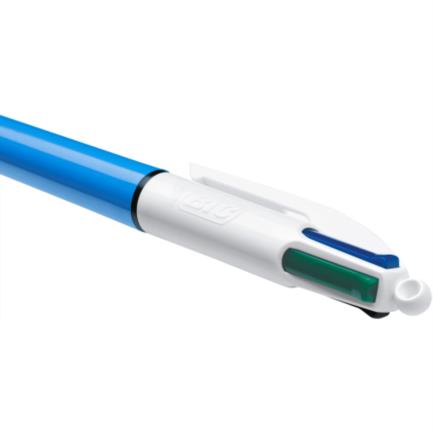 Bolígrafo Bic 4 Colores Punto Mediano 1.0Mm C/6 Pzas