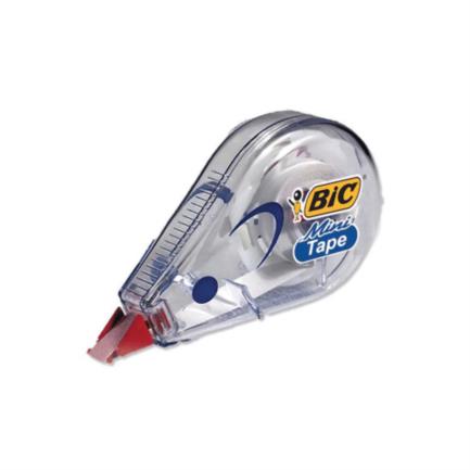 Cinta Correctora Bic Mini Tape C/6 Pzas