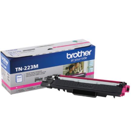 TONER BROTHER TN223M MAGENTA GENUINE RENDIMIENTO ESTANDAR (1 300 PAG) HL-L3210CW HL-L3230CDW HL-L3270CDW HL-L3290CDW MFC-L3710CW MFC-L3750CDW MFC-L3770CDW