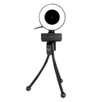 CAMARA WEB BALAM RUSH USB 1080P FHD CORRECCION DE COLOR NEGRO STELAR CW750
