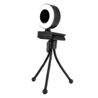 CAMARA WEB BALAM RUSH USB 1080P FHD CORRECCION DE COLOR NEGRO STELAR CW750