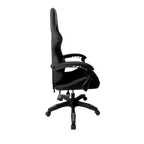 SILLA GAMER BALAM RUSH POWER RUSH V2 BLACK EDITION MEDIANA TELA Y PIEL RECLINABLE BR-934534
