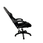 SILLA GAMER BALAM RUSH POWER RUSH V2 BLACK EDITION MEDIANA TELA Y PIEL RECLINABLE BR-934534