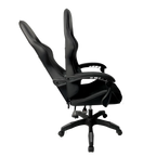SILLA GAMER BALAM RUSH POWER RUSH V2 BLACK EDITION MEDIANA TELA Y PIEL RECLINABLE BR-934534