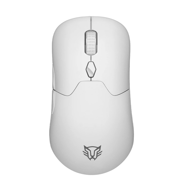 Mouse Balam Rush Speeder Perform MG979 Blanco Inalambrico/Bluetooth Carátulas y Switch intercambiables Recargable Tipo C 600 mAh 5000 DPI