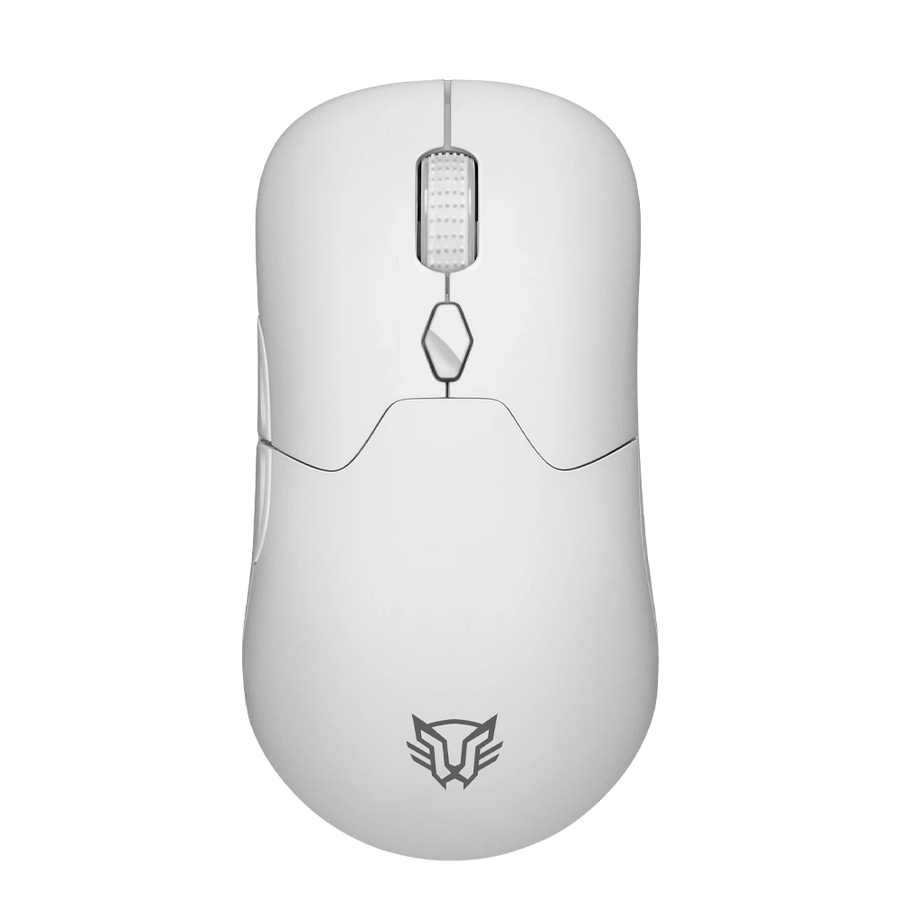 Mouse Balam Rush Speeder Perform MG979 Blanco Inalambrico/Bluetooth Carátulas y Switch intercambiables Recargable Tipo C 600 mAh 5000 DPI
