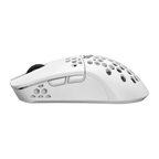 Mouse Balam Rush Speeder Light MG969 Blanco Inalámbrico/Bluetooth Caratula ultra ligera Recargable Tipo C 300mAh 5000DPI Iluminación Led 6 Botones