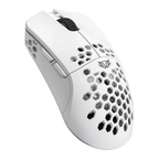 Mouse Balam Rush Speeder Light MG969 Blanco Inalámbrico/Bluetooth Caratula ultra ligera Recargable Tipo C 300mAh 5000DPI Iluminación Led 6 Botones