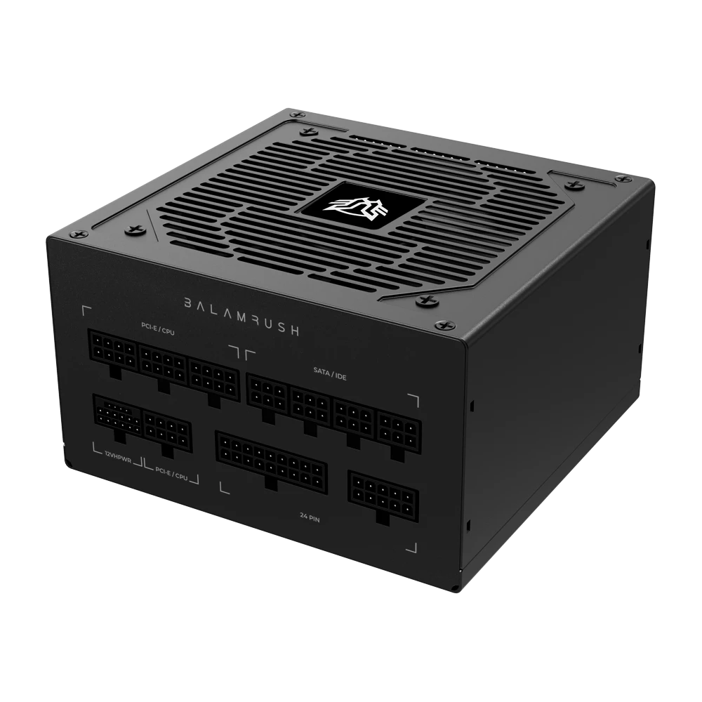 Fuente Balam Rush 750W GR Burst GR750G 80 Plus Gold Full Modular Negro
