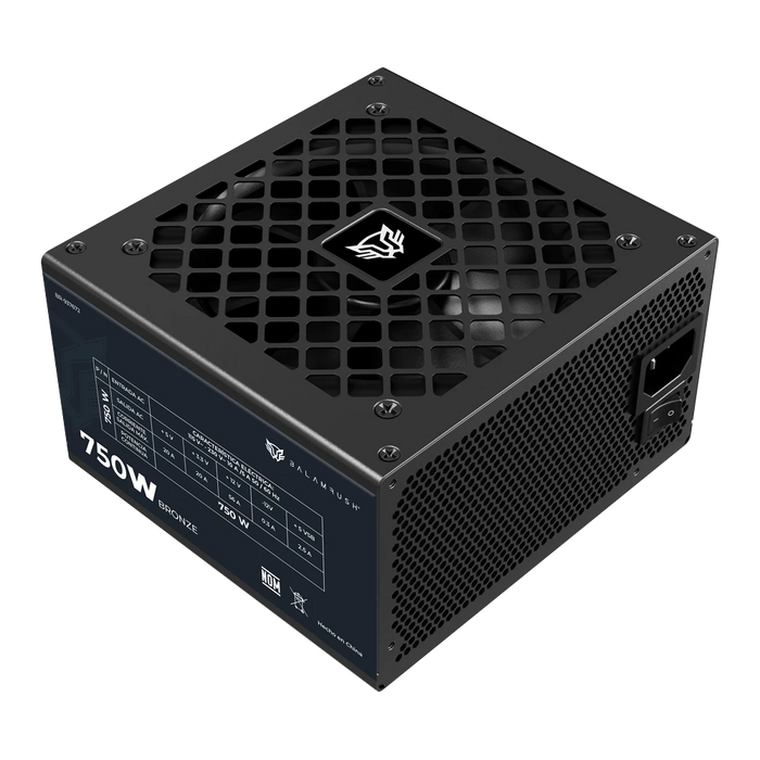 Fuente Balam Rush 750W GR Burst Azender 80 Plus Bronze 20+4Pin ATX BR-937672