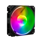Kit 3 Ventiladores Balam Rush 120mm Negro Eolox Blaze EX70K ARGB Rainbown 120x120x25mm 1200RPM Hidráulico 12V Incluye Hub 4 Pin + 3 Pin