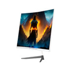 Monitor Balam Rush Ultra Earth II MGX23C VA 23.8 pulg curvo Blanco Full HD 1MS 165Hz HDMI + DP + TYPE-C 15W + 3.5mm