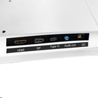 Monitor Balam Rush Ultra Earth II MGX23C VA 23.8 pulg curvo Blanco Full HD 1MS 165Hz HDMI + DP + TYPE-C 15W + 3.5mm