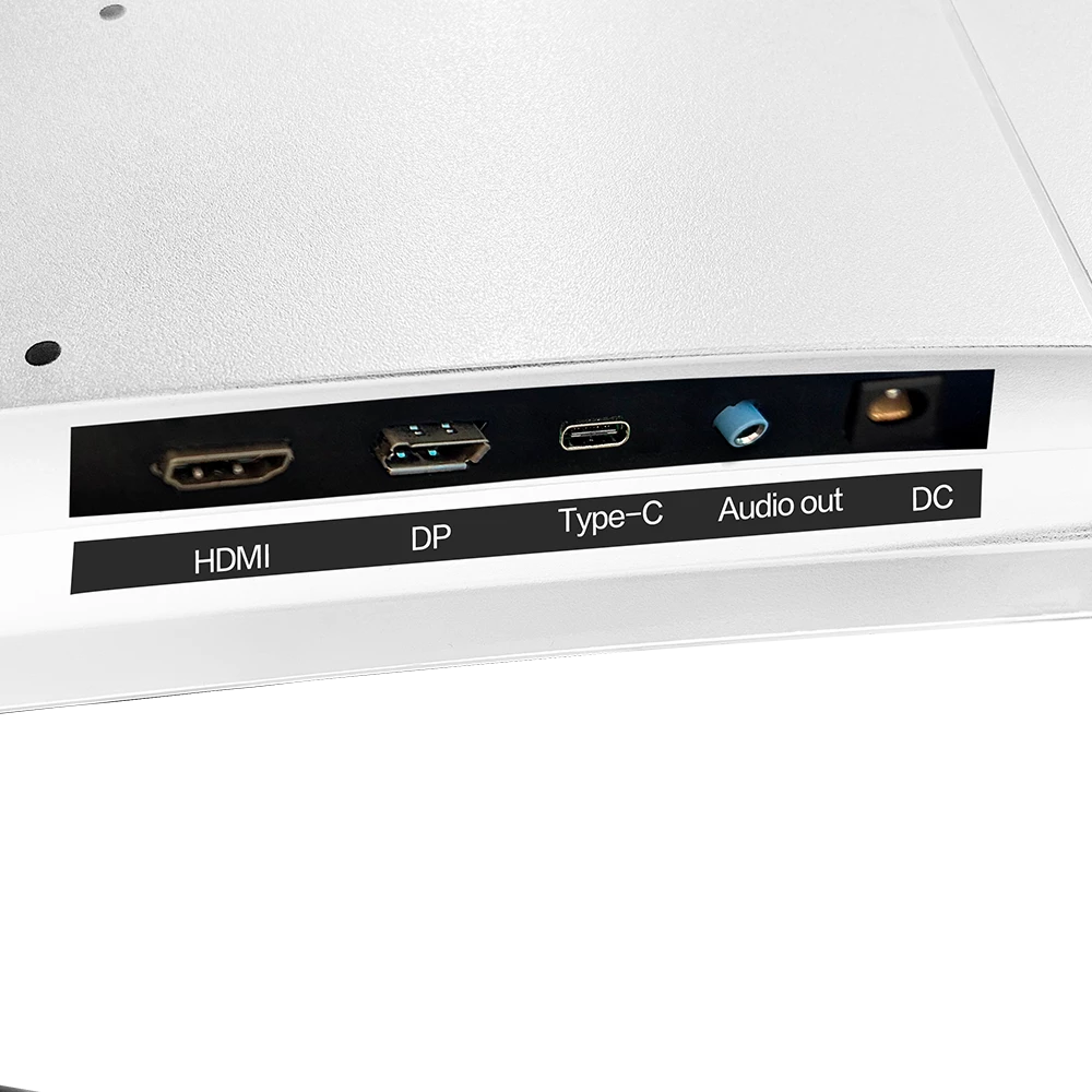 Monitor Balam Rush Ultra Earth II MGX23C VA 23.8 pulg curvo Blanco Full HD 1MS 165Hz HDMI + DP + TYPE-C 15W + 3.5mm