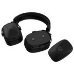Audifonos Balam Rush Gamer Inalambricos Aeon Expert HS1100 RGB Negro Micro Desmontable Bluetooth 5.3 Dongle 2.4 MHz y Aux