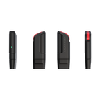 Audifonos Balam Rush Gamer Inalambricos Aeon Expert HS1100 RGB Negro Micro Desmontable Bluetooth 5.3 Dongle 2.4 MHz y Aux