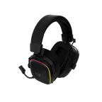 Audifonos Balam Rush Gamer Inalambricos Aeon Expert HS1100 RGB Negro Micro Desmontable Bluetooth 5.3 Dongle 2.4 MHz y Aux