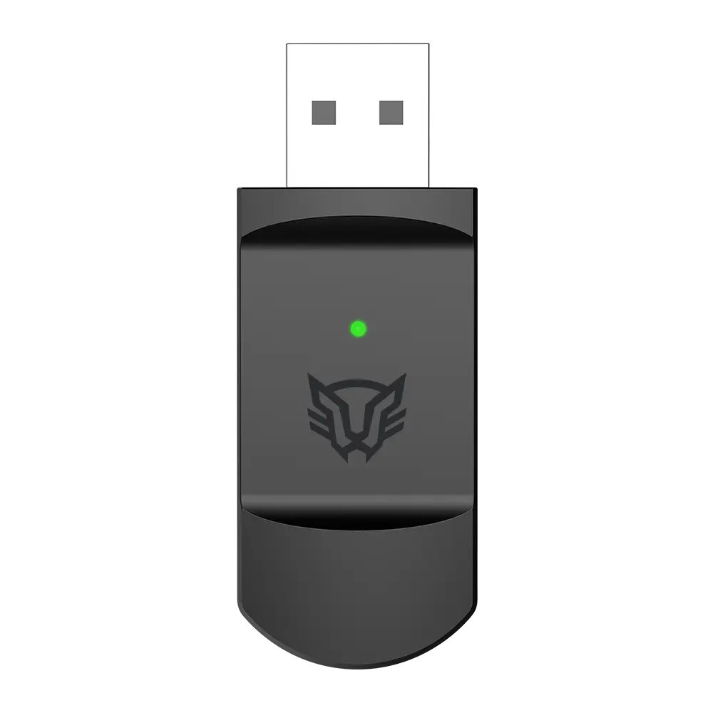 Audifonos Balam Rush Gamer Inalambricos Pilot Pro HS808 RGB Negro Bluetooth 5.3 y Dongle 2.4