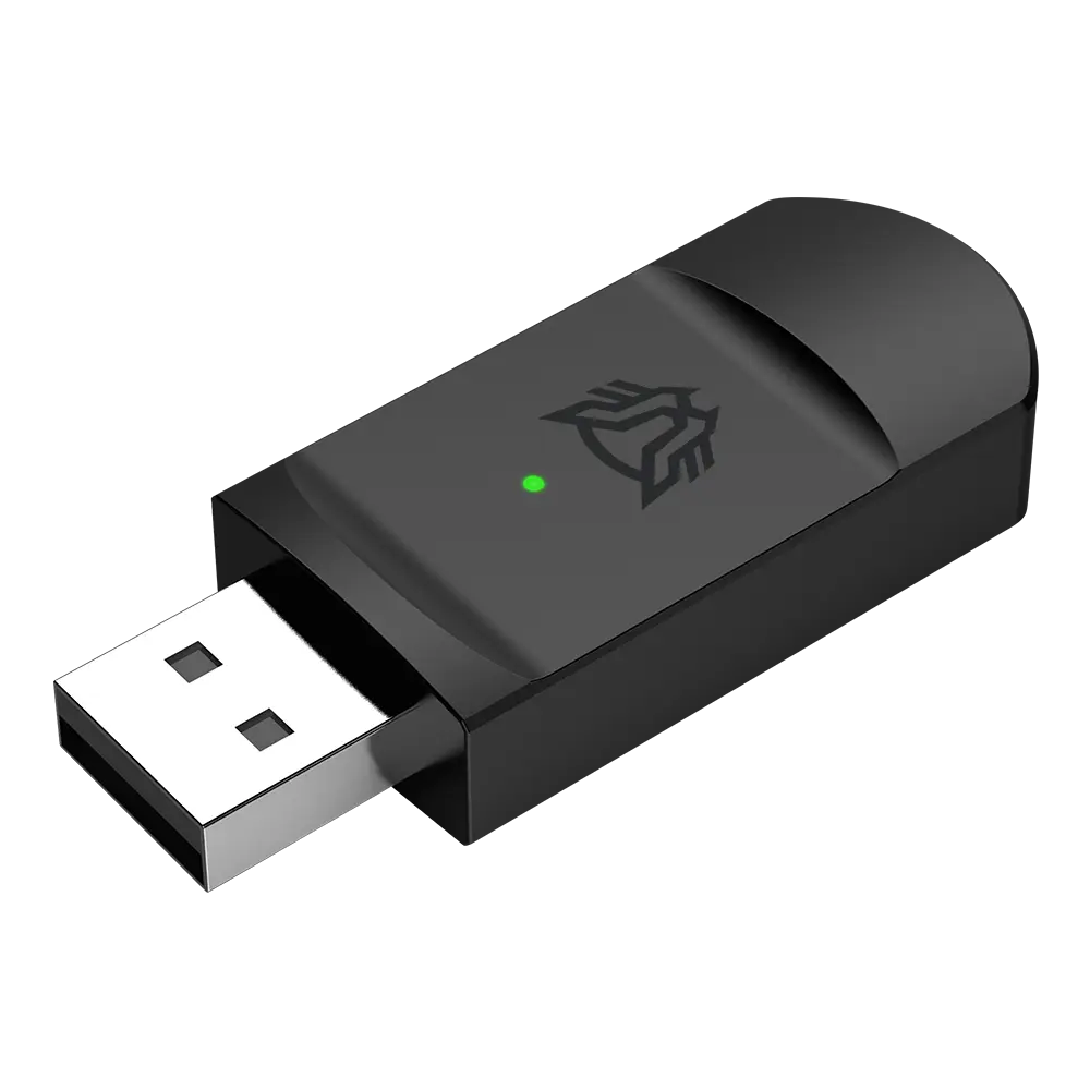 Audifonos Balam Rush Gamer Inalambricos Pilot Pro HS808 RGB Negro Bluetooth 5.3 y Dongle 2.4