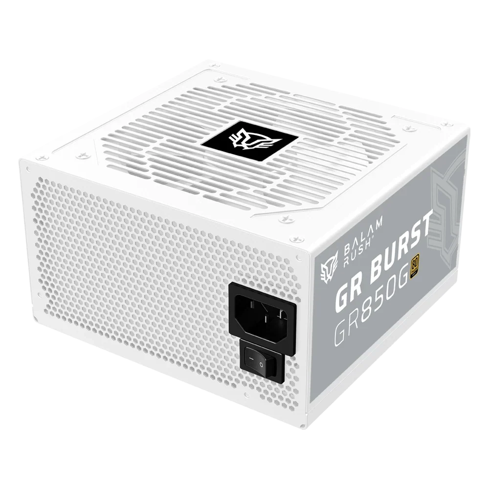 Fuente Balam Rush 850W GR Burst GR850G80 Blanco Full Modular