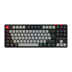Teclado Gamer Balam Rush Level Pro GK990 Gris-Negro RGB 5 Dispositivos conectados Compatible con Windows / Mac / Android