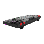Teclado Gamer Balam Rush Level Pro GK990 Gris-Negro RGB 5 Dispositivos conectados Compatible con Windows / Mac / Android