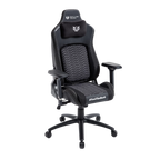 Silla Gamer Balam Rush Ultimate Max U3 Ergonomica Reclinable 135° 150kg Descansa Brazos 4D Cojín Lumbar + Cojín Cervical Negro
