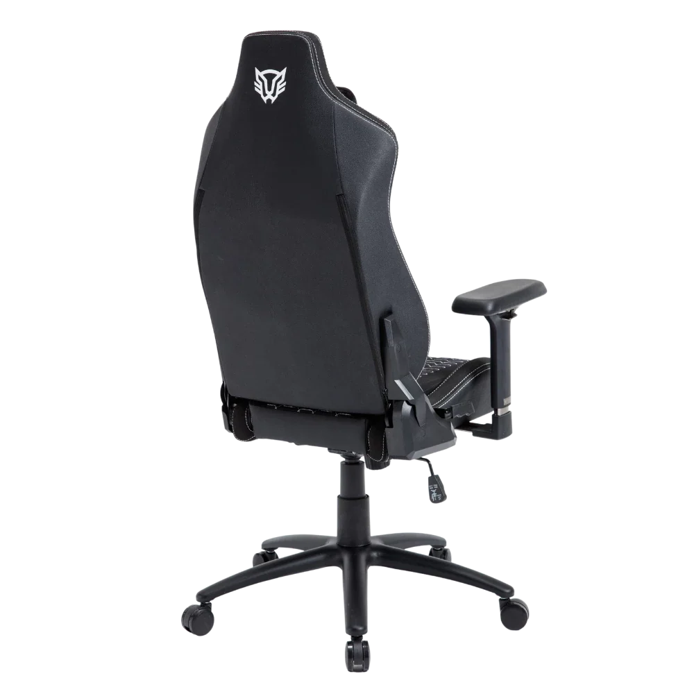 Silla Gamer Balam Rush Ultimate Max U3 Ergonomica Reclinable 135° 150kg Descansa Brazos 4D Cojín Lumbar + Cojín Cervical Negro