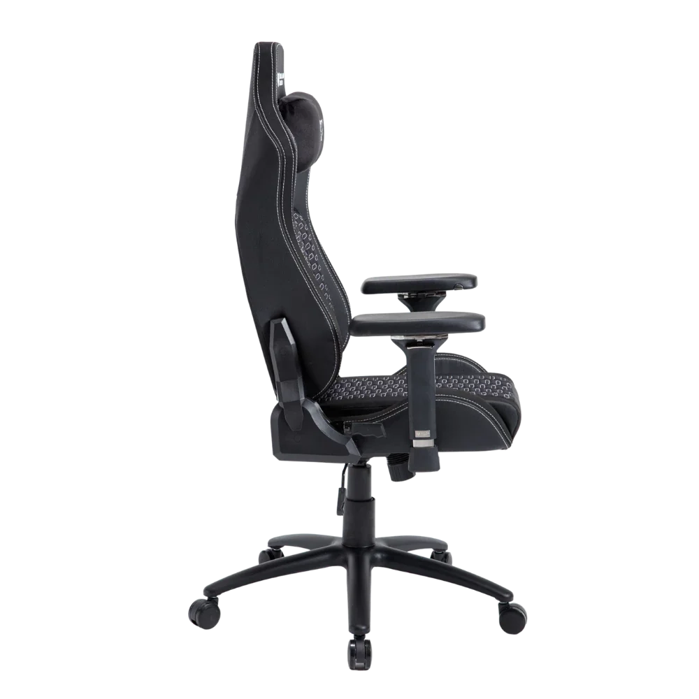 Silla Gamer Balam Rush Ultimate Max U3 Ergonomica Reclinable 135° 150kg Descansa Brazos 4D Cojín Lumbar + Cojín Cervical Negro