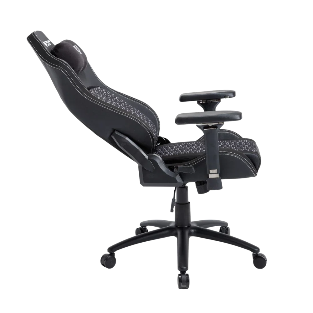 Silla Gamer Balam Rush Ultimate Max U3 Ergonomica Reclinable 135° 150kg Descansa Brazos 4D Cojín Lumbar + Cojín Cervical Negro