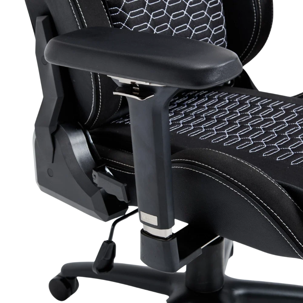 Silla Gamer Balam Rush Ultimate Max U3 Ergonomica Reclinable 135° 150kg Descansa Brazos 4D Cojín Lumbar + Cojín Cervical Negro