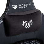 Silla Gamer Balam Rush Ultimate Max U3 Ergonomica Reclinable 135° 150kg Descansa Brazos 4D Cojín Lumbar + Cojín Cervical Negro