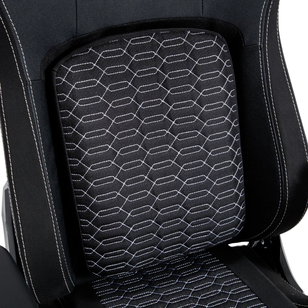 Silla Gamer Balam Rush Ultimate Max U3 Ergonomica Reclinable 135° 150kg Descansa Brazos 4D Cojín Lumbar + Cojín Cervical Negro
