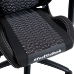 Silla Gamer Balam Rush Ultimate Max U3 Ergonomica Reclinable 135° 150kg Descansa Brazos 4D Cojín Lumbar + Cojín Cervical Negro