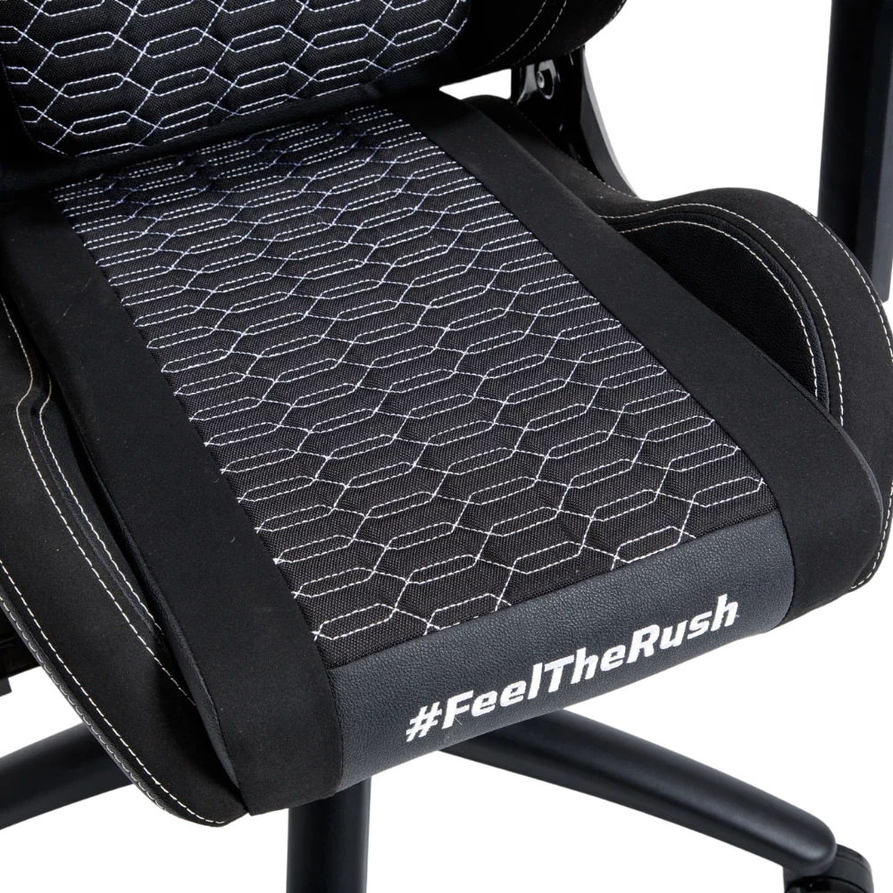 Silla Gamer Balam Rush Ultimate Max U3 Ergonomica Reclinable 135° 150kg Descansa Brazos 4D Cojín Lumbar + Cojín Cervical Negro
