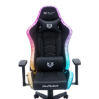 Silla Gamer Balam Rush Lightning Rush V2 RGB Ergonomica Reclinable 135° 150kg Descansa Brazos 3D Negro