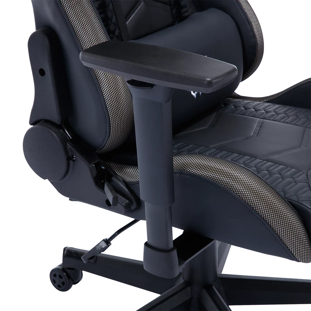 Silla Gamer Balam Rush Lightning Rush V2 RGB Ergonomica Reclinable 135° 150kg Descansa Brazos 3D Negro