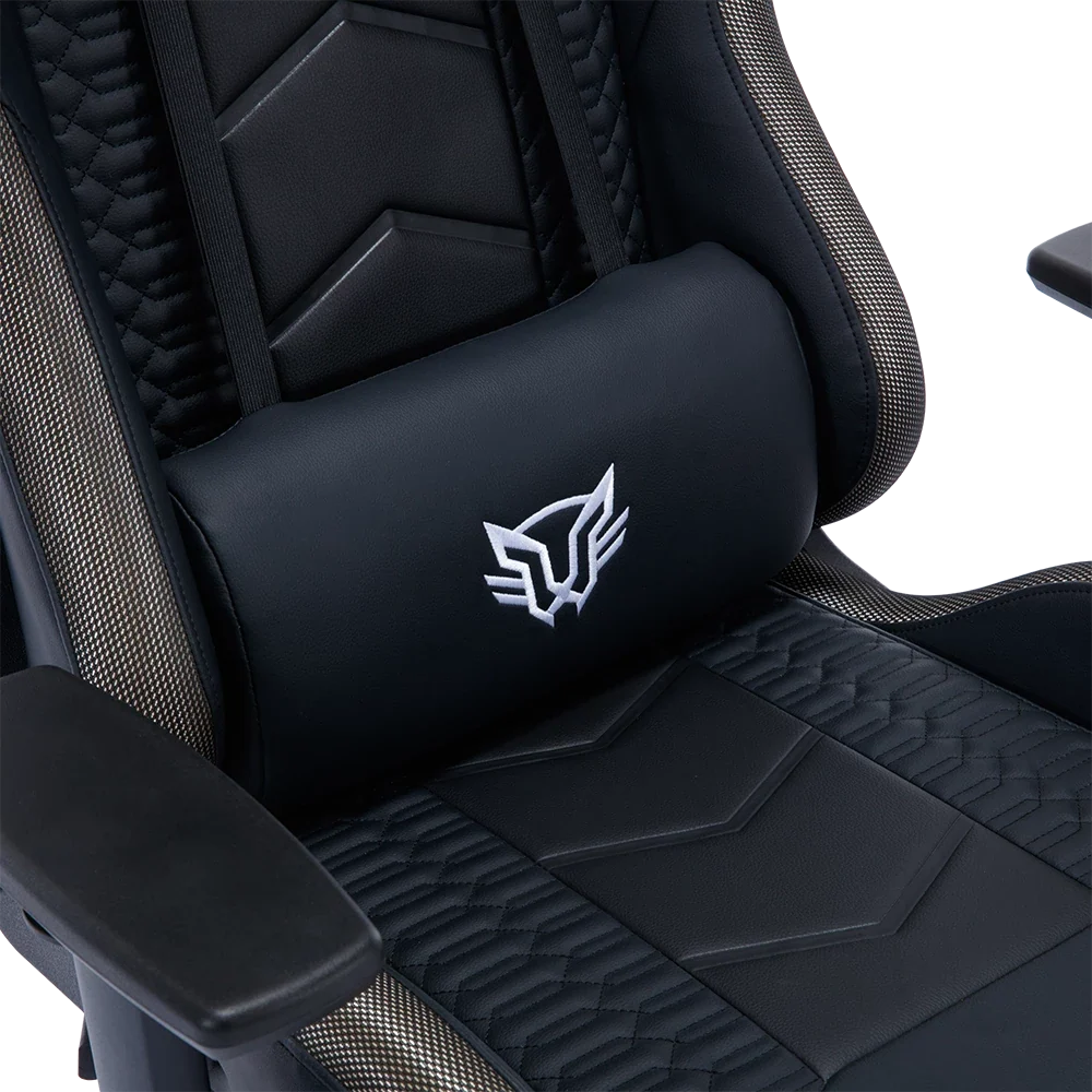 Silla Gamer Balam Rush Lightning Rush V2 RGB Ergonomica Reclinable 135° 150kg Descansa Brazos 3D Negro