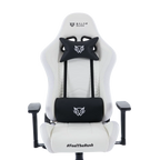 Silla Gamer Balam Rush Lightning Rush V2 RGB Ergonomica Reclinable 135° 150kg Descansa Brazos 3D Blanco