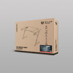 Escritorio Gamer Balam Rush Olympus Spot MRX4000 120x60x74 incluye accesorios blanco