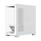 Gabinete Balam Rush Tank Polar 7900 Legend Blanco media torre 5xVentiladores ARGB Cristal templado ATX