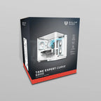 Gabinete Balam Rush Tank Expert Curve 6800 Media torre Blanco cristal 3xVentiladores ATX /Micro ATX/ Mini ITX sin fuente