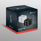 Enfriamiento de Aire Balam RushHeliux Pro HEX70 Negro 270W ARGB 600-2200 RPM 6 pipas compatible con Intel y AMD