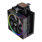 Enfriamiento de Aire Balam Rush Heliux Pro HEX50 Negro 220W 120x78x153mm 600 - 2200 RPM ARGB 4xPipas Compatible con Intel y AMD